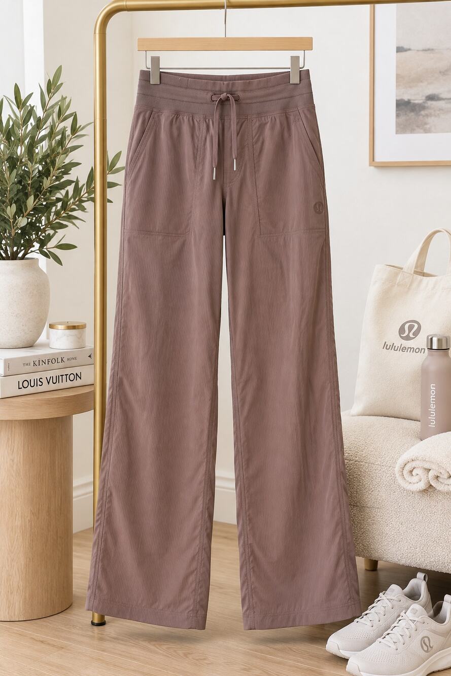 Lululemon Women’s Size 10 Mauve/Taupe Color Dance Studio Pants